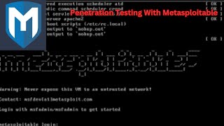 How To Install Metasploitable 2 In Virtualbox [upl. by Parhe]