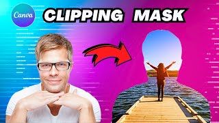 How To Create Clipping Mask In Canva [upl. by Dyolf]