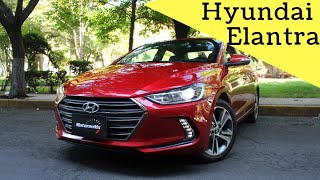 Hyundai Elantra 2018  Equipamiento seguridad y un atractivo diseño  MotorenMx [upl. by Sidra]