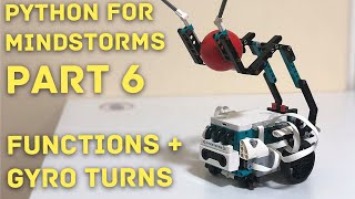 Learn Python for Mindstorms LEGO 51515 Part 6 Accurate Turns with Functions [upl. by Nosyrb718]