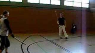 Light Sparring Bokken vs German Long Sword [upl. by Asinla]