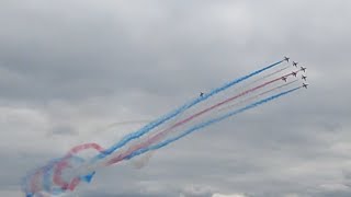 3 The Red Arrows  Armed Forces Day 22nd June 2024 [upl. by Karney]