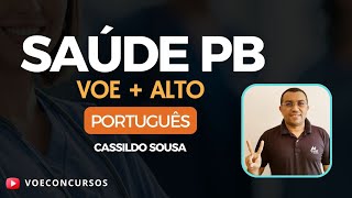 Saúde PB  Língua Portuguesa  Resolução de Questões [upl. by Weisbart47]