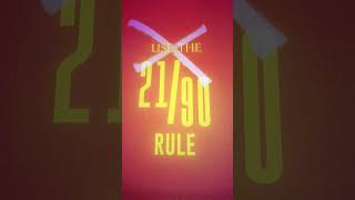 2190 Rule 📒 lifechanging motivation lifestyle [upl. by Tibold]