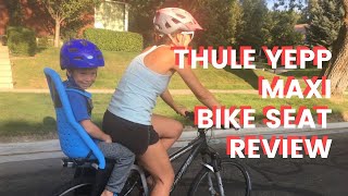 Thule Yepp Maxi Bike Seat Review [upl. by Anirac]