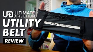 ULTIMATE DIRECTION UTILITY BELT REVIEW  Best Running Belts  Run4Adventure [upl. by Alleunam]