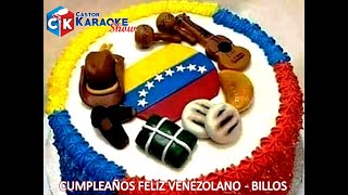 karaoke cumpleaños feliz venezolano ay que noche tan preciosa billos [upl. by Aniarrol]