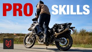 5 Easy Motorcycle Tricks to Learn Pro Skills [upl. by Yllut]