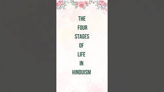 The Ashrama System In Hinduism  4 Stages of life  ashram [upl. by Redna]