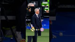 Epic Managers Reaction  Ancelotti 🤨😌 [upl. by Assirolc]