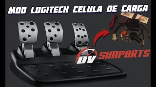 LLEVO MI PEDALERA LOGITECH A OTRO NIVEL  UNBOXING CONFIGURACION Y TEST  CELULA CARGA DVSIMPART [upl. by Ruperta819]