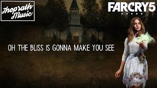 Dan Romer ft Jenny Owen Youngs  Oh the Bliss Lyrics Far Cry 5 Presents Into The Flames Song [upl. by Ahsiki94]