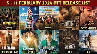 This Week 5  11 February OTT Movies amp Web Series Release List  Khichdi 2 OTT  Bhakshak Netflix [upl. by Allisirp535]