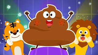 The PooPoo Song💩  Say bye bye poo poo  Good Manners Songs ★ TidiKids [upl. by Johppah]