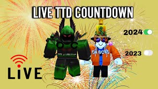 TOILET TOWER DEFENSE LIVE NEW YEARS COUNTDOWN [upl. by Arinay291]