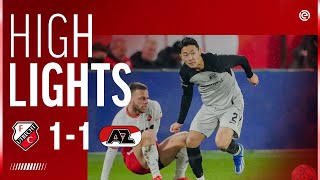 Highlights FC Utrecht  AZ  Eredivisie [upl. by Fishman]