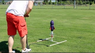 Making a Water Bottle Rocket Launcher  VQC [upl. by Arraeit]