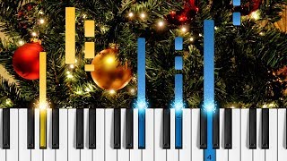 Away in a Manger  EASY Piano Tutorial [upl. by Hpeosj]