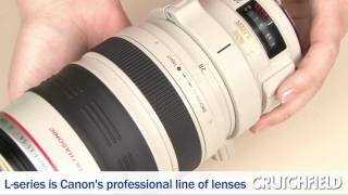 Canon EF 28300mm Zoom Lens for Digital SLR Cameras  Crutchfield Video [upl. by Nert153]