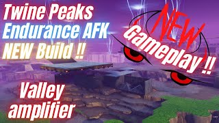 Fortnite STW  Twine Peaks endurance build AFK Working 2024  Valley Amplifier Gameplay🔥🔥 [upl. by Adihahs]