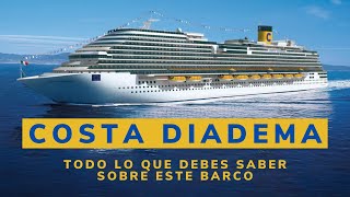 Crucero COSTA DIADEMA 🚢 ¿Como es el crucero Costa Diadema 🚢¡Visitamos el Costa Diadema [upl. by Noral]