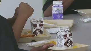 California lunchrooms face milk carton shortage [upl. by Eliam155]