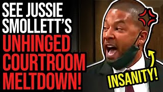 Lets Watch Jussie Smolletts UNHINGED Courtroom Meltdown [upl. by Yand]