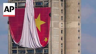 Serbia and China mark 25 years since NATO bombed Chinese embassy in Belgrade [upl. by Acirtal]