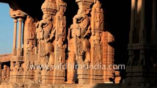 Musical pillars at Vithala Temple Hampi [upl. by Wahlstrom]