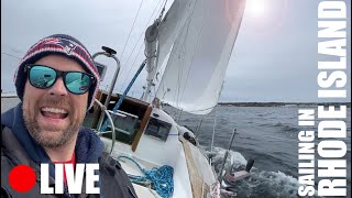 Sailing in Rhode Island  🔴LIVE [upl. by Marney177]