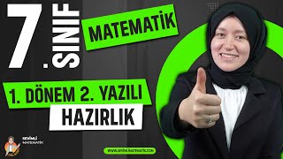 7 Sınıf Matematik  1 Dönem 2 Yazılıya Hazırlık 20222023 [upl. by Lytle321]