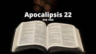 Apocalipsis 22  Reina Valera 1960 Biblia en audio [upl. by Merkley]