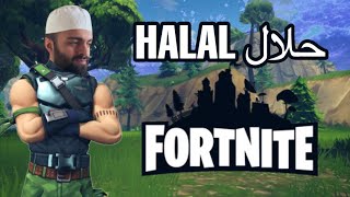 PLAYING FORTNITE THE HALAL WAY Can I Win By Keeping It Halal [upl. by Laertnom]