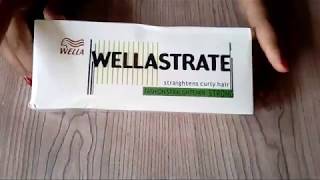 Wella wellastrate hair straightening cream review [upl. by Sul740]