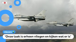 Nederlandse straaljagers de lucht in vanwege Russische bommenwerpers [upl. by Cornia547]