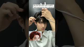 Tomboy hairstyle tutorial  Tomboys  Tomboy fashion  Korean hairstyle [upl. by Acnaiv870]