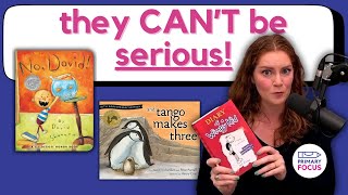 Banned Books UNBELIEVABLE Teacher Reacts  Banned Book Week 2024 Moms for Liberty amp Florida [upl. by Nylrebma]