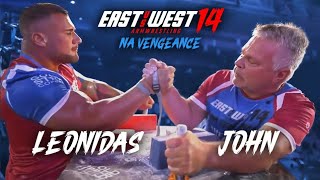 JOHN BRZENK VS LEONIDAS ARKONA  EAST VS WEST14 NA VENGEANCE [upl. by Ayaj230]