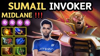 🔥 INVOKER Midlane By SUMAIL 🔥 Insane Gameplay From SUMAIL  Dota 2 [upl. by Lebar367]