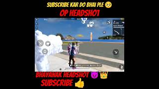 OP HEADSHOSfree fire short viral total gaming big fan 🥰😈 [upl. by Perkin]