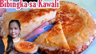 BIBINGKA SA KAWALI  NO OVEN GLUTINOUS RICE CAKE [upl. by Airdnazxela]