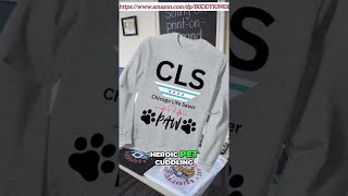 CLS Chicago Life Saver Paw Design Pet Lovers PREMIUM TSHIRT [upl. by Nauwaj]