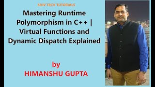 Mastering Runtime Polymorphism in C  Virtual Functions and Dynamic Dispatch Explained [upl. by Haim]