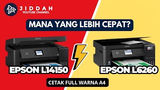 Print Menggunakan Epson L14150 dan Epson L6260  Mana yang lebih cepat [upl. by Kristal233]