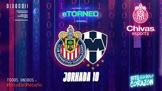 🎮 JORNADA 10 eTORNEOAP24 CHIVAS VS MONTERREY [upl. by Ardnuassak913]