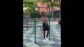 Try doing Pull ups like this 💪🏾👍🏾✊🏾☝🏾 shorts [upl. by Eniluqcaj838]