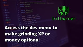 Access the dev menu to make grinding XP or money optional  Bitburner 25 [upl. by Lamdin]