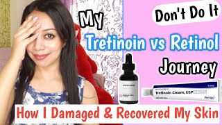 Tretinoin cream  Tretinoin cream review uses side effects Retino A 0025  Tretinoin vs retinol [upl. by Huston]