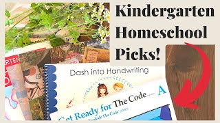 Kindergarten Curriculum Picks 20232024 Eclectic Homeschooler Beautiful Feet Books Kate Snow Math [upl. by Ahearn]