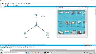 1 Cisco Packet Tracer tworzenie podstawowej sieci komputerowej [upl. by Atinus]